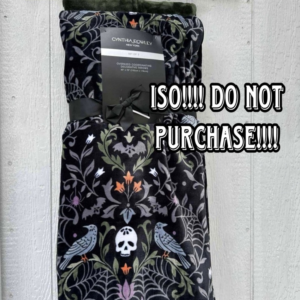ISO DO NOT BUY (Cynthia Rowley Blanket)